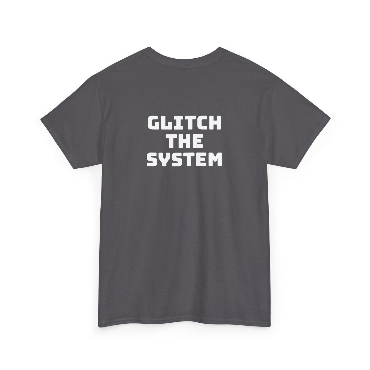 Glitch The System Tee — Retro Tech Graphic T‑Shirt