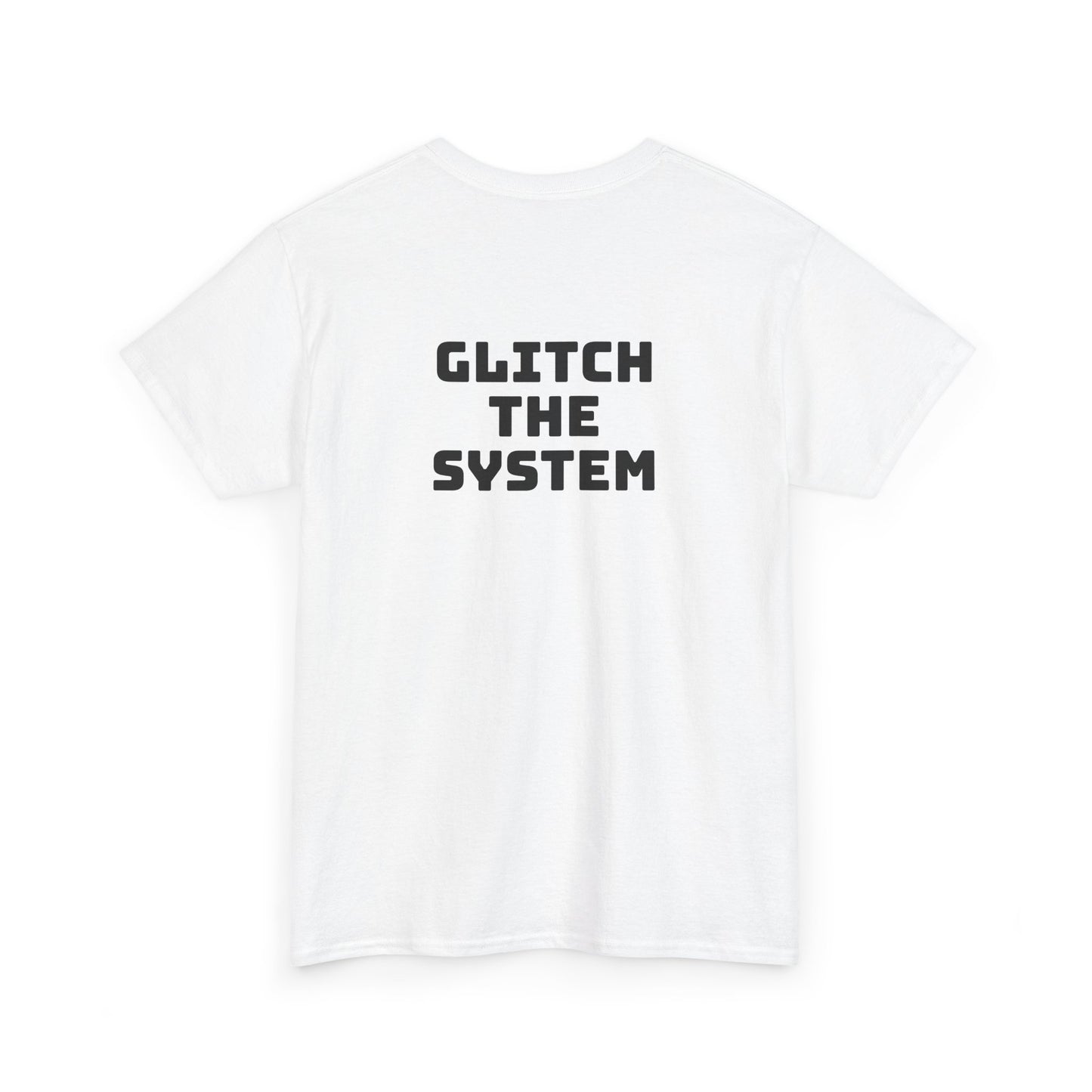 Glitch The System Tee — Retro Tech Graphic T‑Shirt