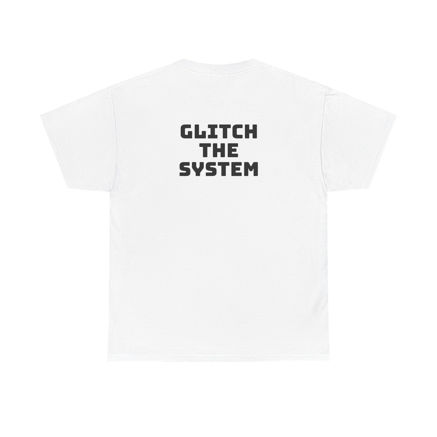 Glitch The System Tee — Retro Tech Graphic T‑Shirt