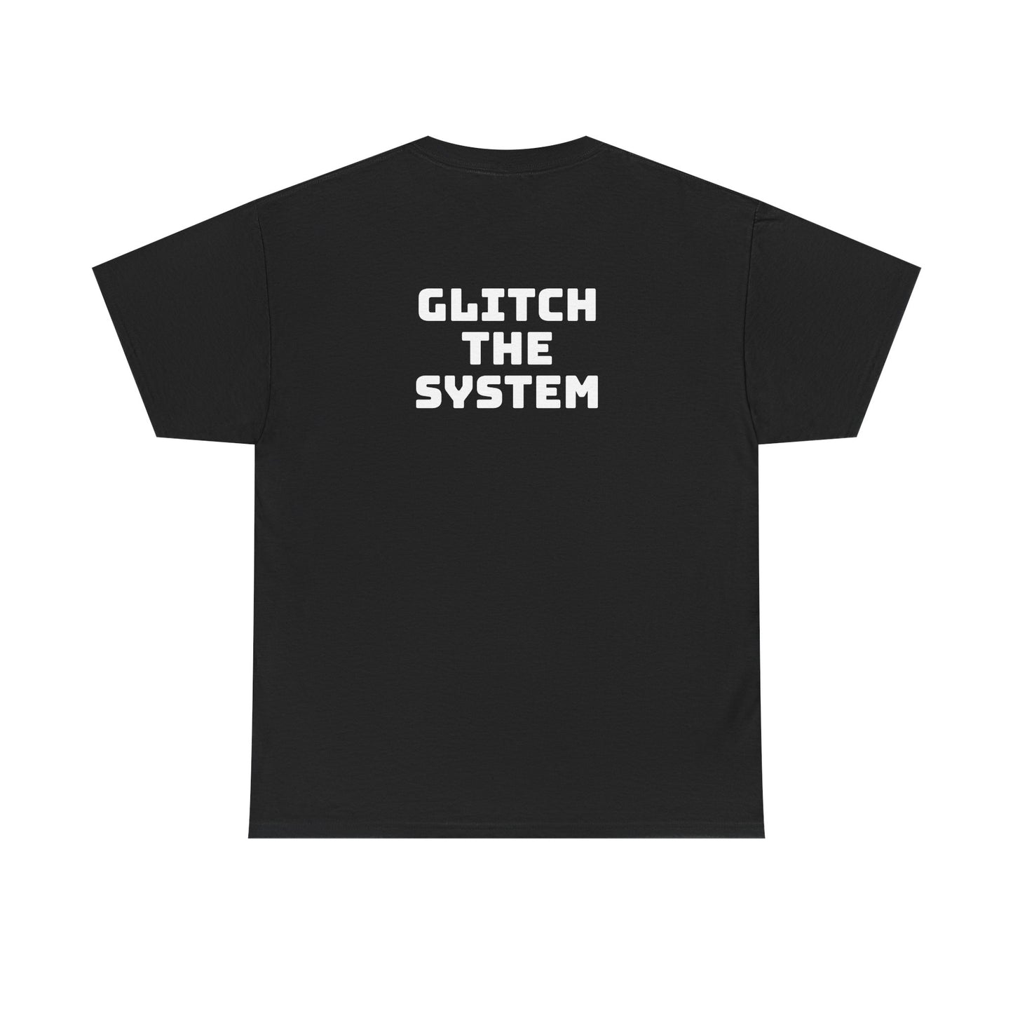 Glitch The System Tee — Retro Tech Graphic T‑Shirt