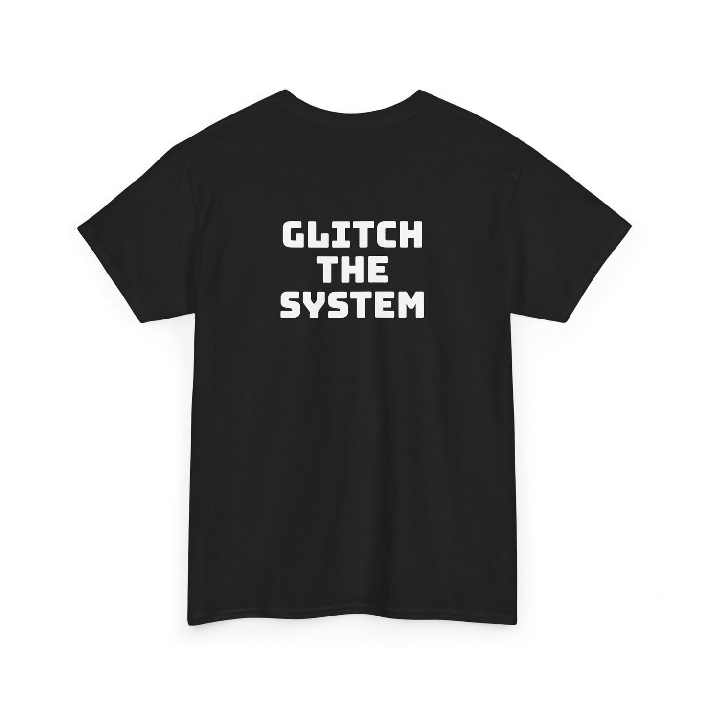 Glitch The System Tee — Retro Tech Graphic T‑Shirt